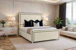 Cream Plush Velvet