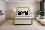 Cream Plush Velvet