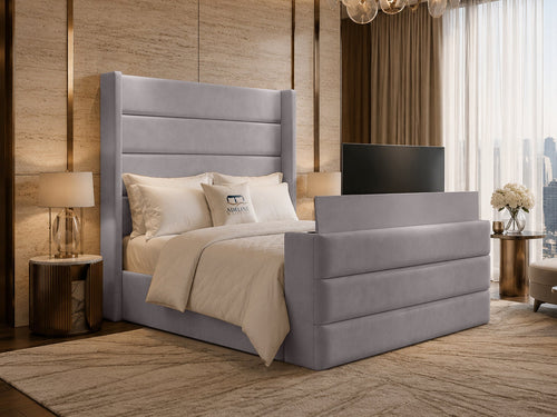 Horizon Wing TV Bed – 60" Headboard