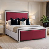 Silver Maroon