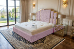 Pink Crushed Velvet