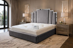 Grey Plush Velvet