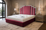 Maroon Plush Velvet