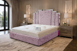 Pink Crushed Velvet