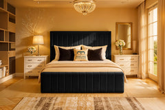 Black-plush-velvet