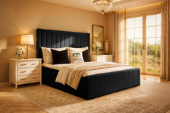 Black-plush-velvet