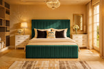 Green-plush-velvet