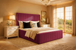 Maroon-plush-velvet