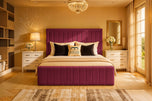 Maroon-plush-velvet