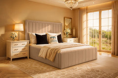 Beige-plush-velvet