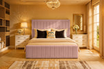 Pink-plush-velvet