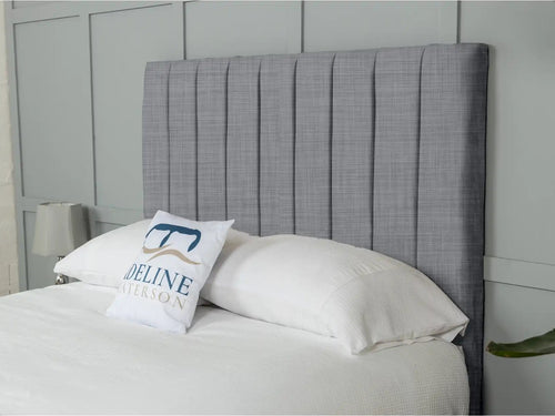 Kingston Vertical Channel Wingback Floor Standing Headboard