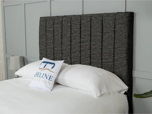 Kingston Vertical Channel Wingback Floor Standing Headboard