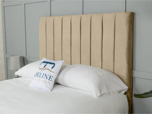 Kingston Vertical Channel Wingback Floor Standing Headboard