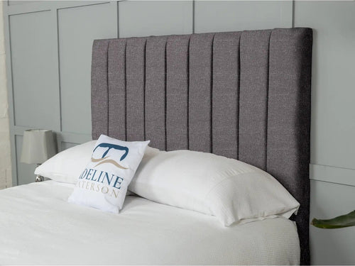 Kingston Vertical Channel Wingback Floor Standing Headboard