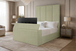 Almond Majestic Grand Storage TV Bed 60"