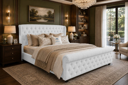 White Plush Velvet