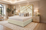 Cream Plush Velvet