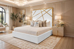 White Plush Velvet