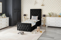 Black-plush-velvet