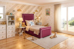 Maroon-plush