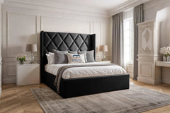 Black-plush-velvet