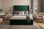 Green-plush-velvet
