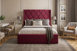 Maroon-plush-velvet