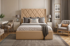 Beige-plush-velvet