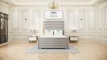 Paris Bumper Signature Bed - Silver - Adeline Waterson