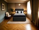 Charcoal-chenille