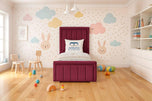 Maroon-plush