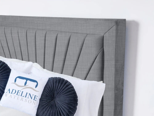 Sunrise Sunburst Channel Floor Standing Headboard