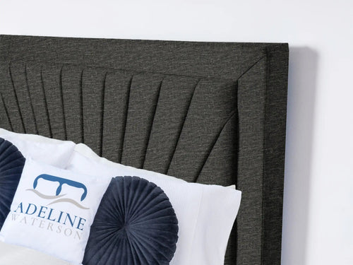 Sunrise Sunburst Channel Floor Standing Headboard