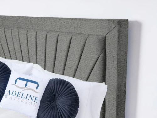Sunrise Sunburst Channel Floor Standing Headboard
