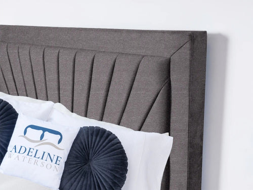 Sunrise Sunburst Channel Floor Standing Headboard