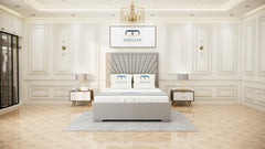 Sunrise Signature Bed - silver - Adeline Waterson