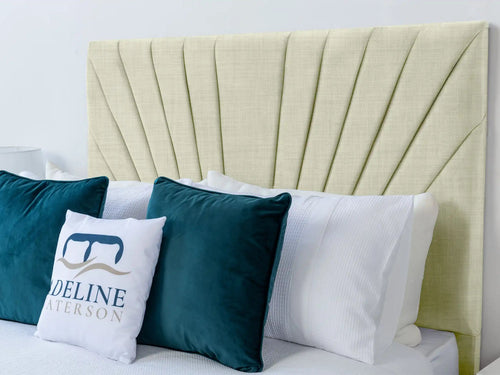 Sunset Sunburst Channel Floor Standing Headboard