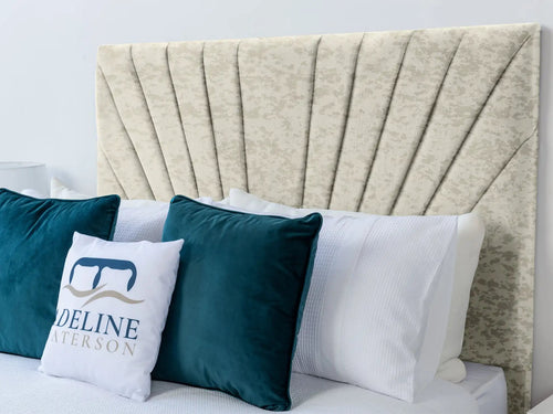 Sunset Sunburst Channel Floor Standing Headboard