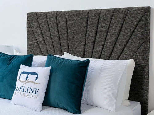 Sunset Sunburst Channel Floor Standing Headboard