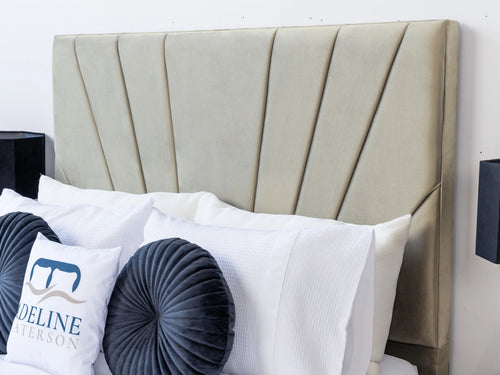 Sunset Sunburst Channel Floor Standing Headboard
