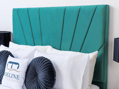 Sunset Sunburst Channel Floor Standing Headboard