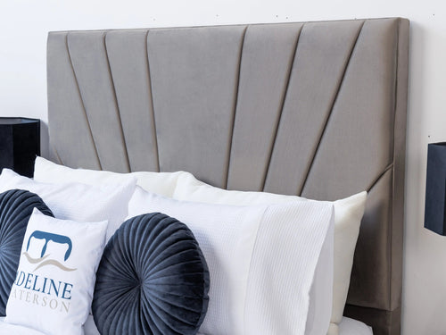 Sunset Sunburst Channel Floor Standing Headboard