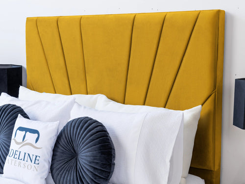 Sunset Sunburst Channel Floor Standing Headboard