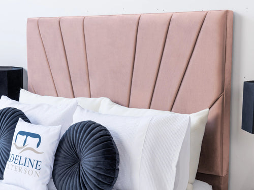 Sunset Sunburst Channel Floor Standing Headboard