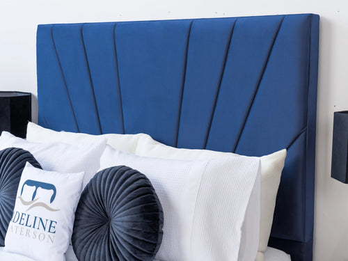 Sunset Sunburst Channel Floor Standing Headboard