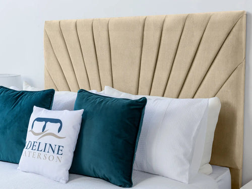 Sunset Sunburst Channel Floor Standing Headboard