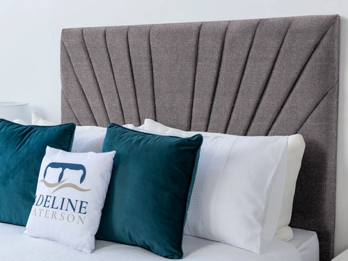 Sunset Sunburst Channel Floor Standing Headboard
