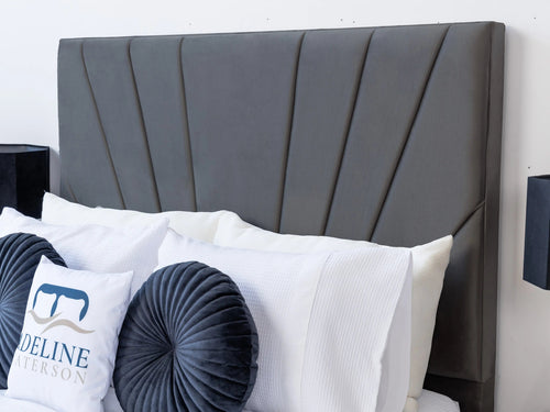 Sunset Sunburst Channel Floor Standing Headboard