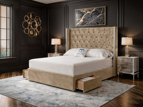 The Duchess Diamond Wing Divan Bed
